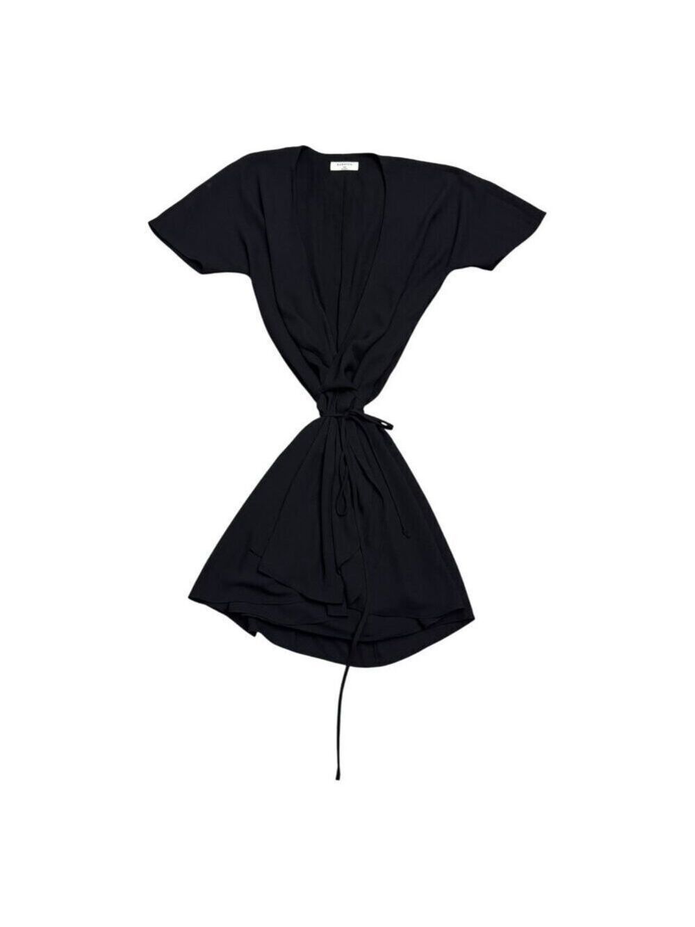 BABATON ARITZIA Dress Designer Lightweight Black Business Casual Cute Womens 2XS